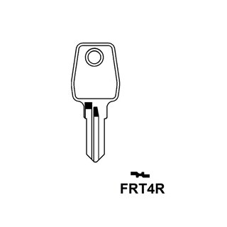 FRT4R Silca 1788  FOR1S FRT3R  FR-1D  - Zylinderschlüssel