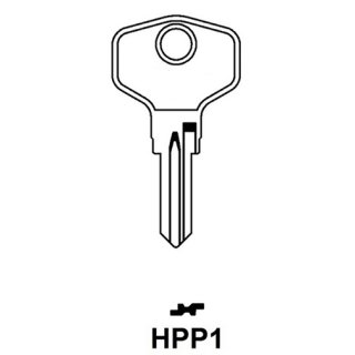 HPP1 Silca GUR-10   GUR-10   - Zylinderschlüssel