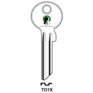 TO1X Silca TK5DL 576 TK1-A - Zylinderschlüssel