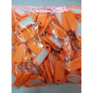 Schlüsselanhänger orange 200 Stück