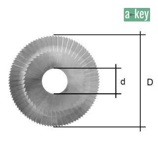 Fräser Ø 80.0mm - SG2
