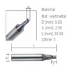 Fräser Ø 6.0mm - 01L- D742606ZB
