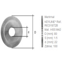 Fräser Ø 80.0mm - HSSG2W - RIC01872B