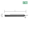 Taster Ø 6.00mm - B3304 - RIC08410B