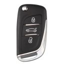 Funkschlüssel 3 Tasten kompatibel für Peugeot -...