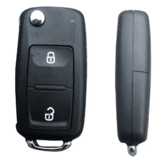 Funkschlüssel-Gehäuse kompatibel für Volkswagen - VVRC111