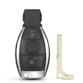 Funkschlüssel-Gehäuse kompatibel für Mercedes Benz - BZRC101