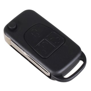 Funkschlüssel - Gehäuse kompatibel für Mercedes-Benz - BZRC107