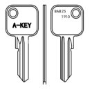 BAB25  1910 BAB-14D  BAB10 - Zylinderschlüssel