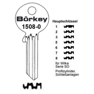 WK87X 1508-0   WIL-23 SP29  Universalschlüssel für Wilka