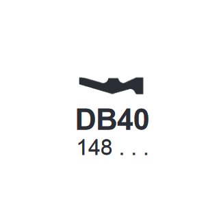 DB40 DOB40  Zylinderschlüssel Fahrzeugschlüssel