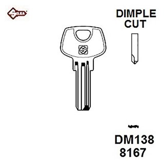DM138 DM83L DOM-43   Bohrmuldenschlüssel
