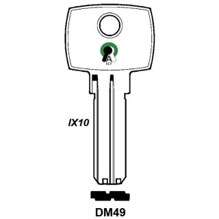 DM49 DM39L Bohrmuldenschlüssel