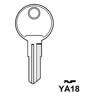 YA18  1024  YU3  YA-27D     Zylinderschlüssel