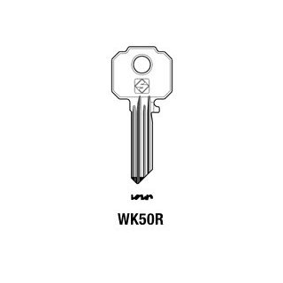 WK50R Silca  WI49  WLK99  -   Zylinderschlüssel