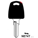 NE74T Leergehäuse Transponderschlüssel