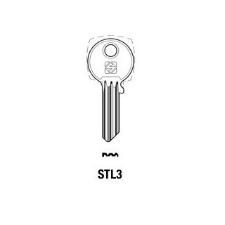 STL3 Silca 1682  STA2R  COR-16D -     Zylinderschlüssel
