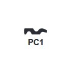 PC1 - PC5  PC-1D      Zylinderschlüssel