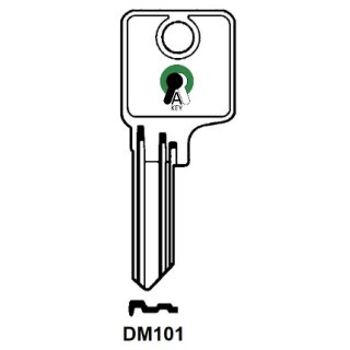 DM 101 KURZ  Universal-Zylinderschlüssel