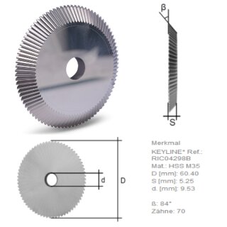 Fräser Ø 60.4mm - HPP21