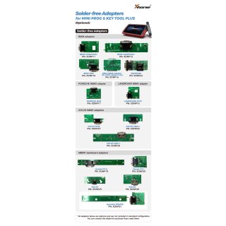 XDNPPROGL Solder Free Adapter Packet 15st.